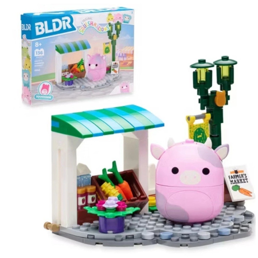 BLDR Squishmallows Patty's Farmers Market Building Set - 136pc